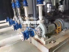 化工泵使用(yong)現場